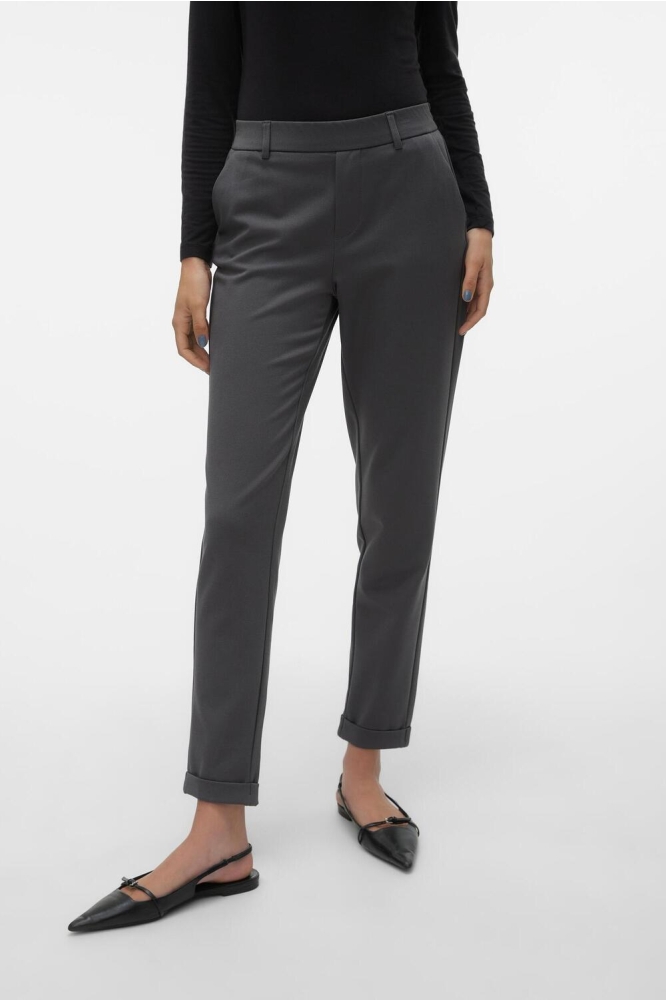 VMMAYA MW LOOSE SOLID PANT NOOS 10225280 Grey Pinstripe